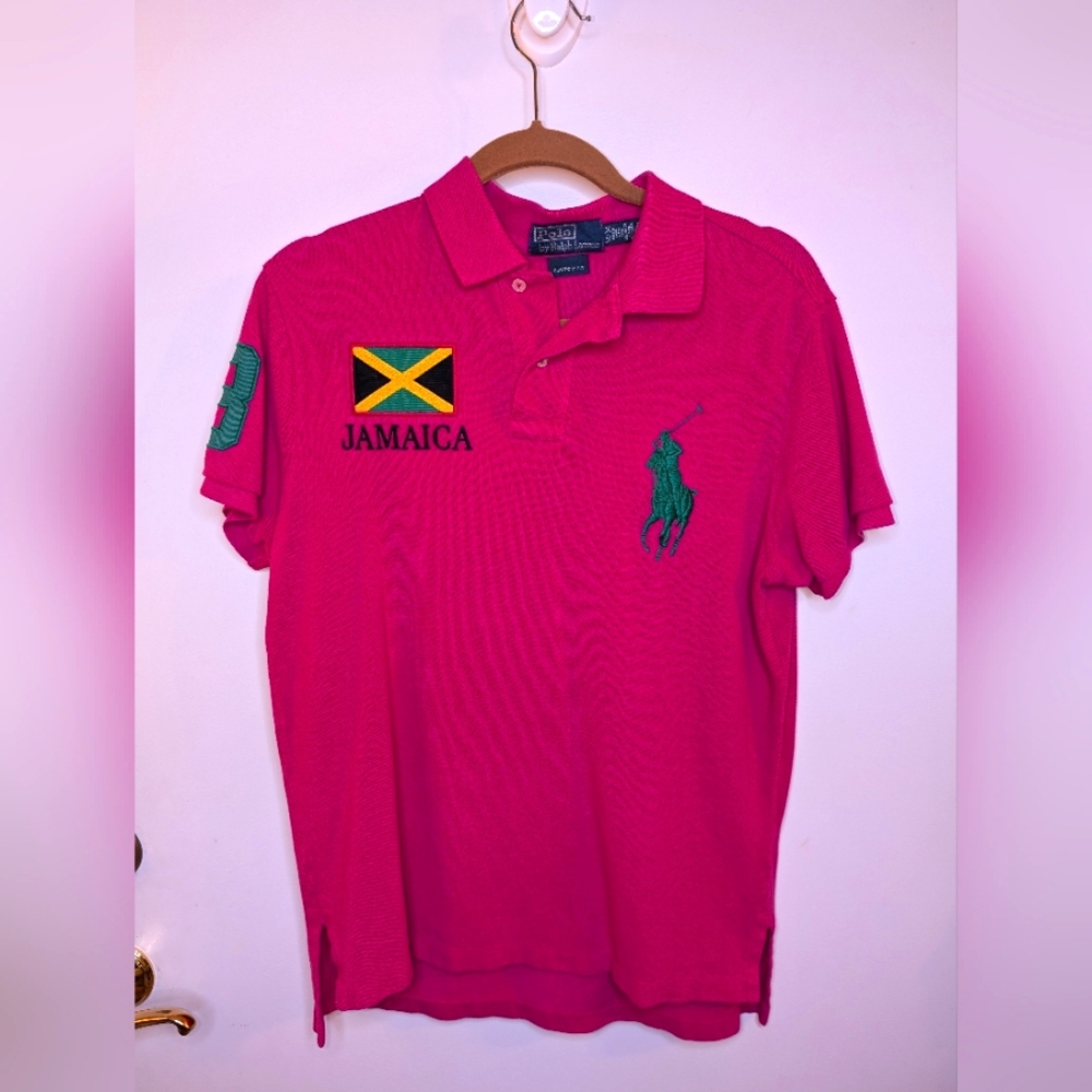 Ralph Lauren Pink pony Jamaica size medium